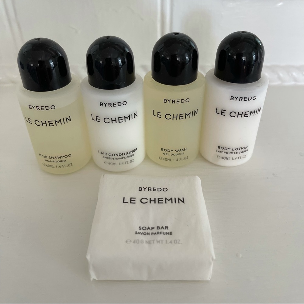 Byredo Le Chemin Travel Set - Body Wash, Lotion, Shampoo & Conditioner
